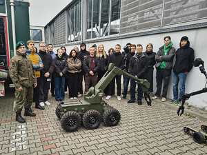 Wizyta studentów ASzWoj w PSG Warszawa-Okęcie. Wizyta studentów ASzWoj w PSG Warszawa-Okęcie.