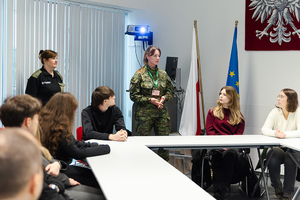 Wizyta studentów ASzWoj w PSG Warszawa-Okęcie. Wizyta studentów ASzWoj w PSG Warszawa-Okęcie.