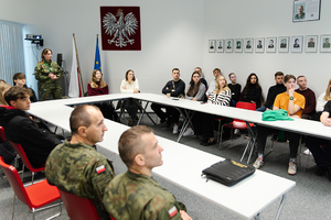 Wizyta studentów ASzWoj w PSG Warszawa-Okęcie. Wizyta studentów ASzWoj w PSG Warszawa-Okęcie.
